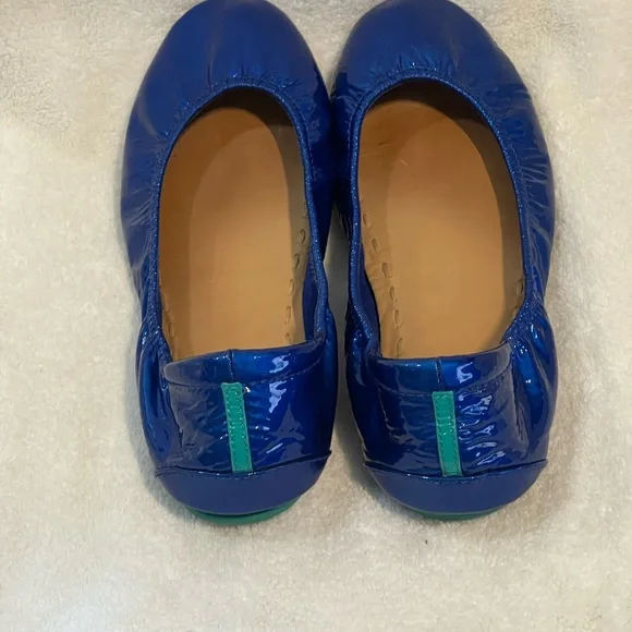 Tieks Sapphire Blue Ballet Flats - Picture 3 of 4